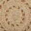 Tapis allemand en jute / sisal brun tressé à la main German-15209104