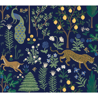 Menagerie Self-Adhesive Wallpaper