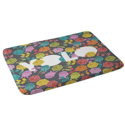 Tapis pour salle de bain yolo bianca