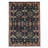 Gabbeh Oriental Navy Hand Knotted Wool Navy / Red Traditional Classic Area Rug-92598287