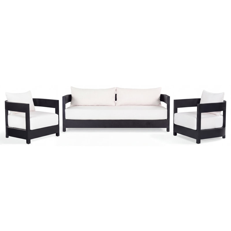 Ensemble de chaise de patio et canapé de patio Everlee 2