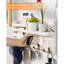 Wood Wall Organizer with Mail Storage