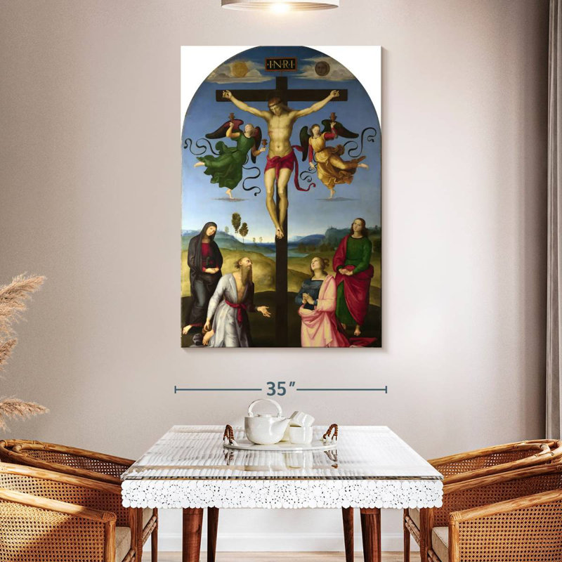 La crucifixion de Mond, H 51 po x l 34 po