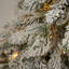 Ensemble de sapin de Noël artificiel pré-éclairé 4 pièces