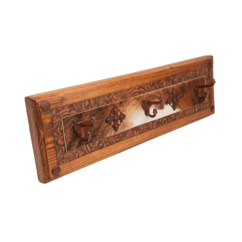 Leflore Wall 3 - Hook Wall Mounted Coat Rack