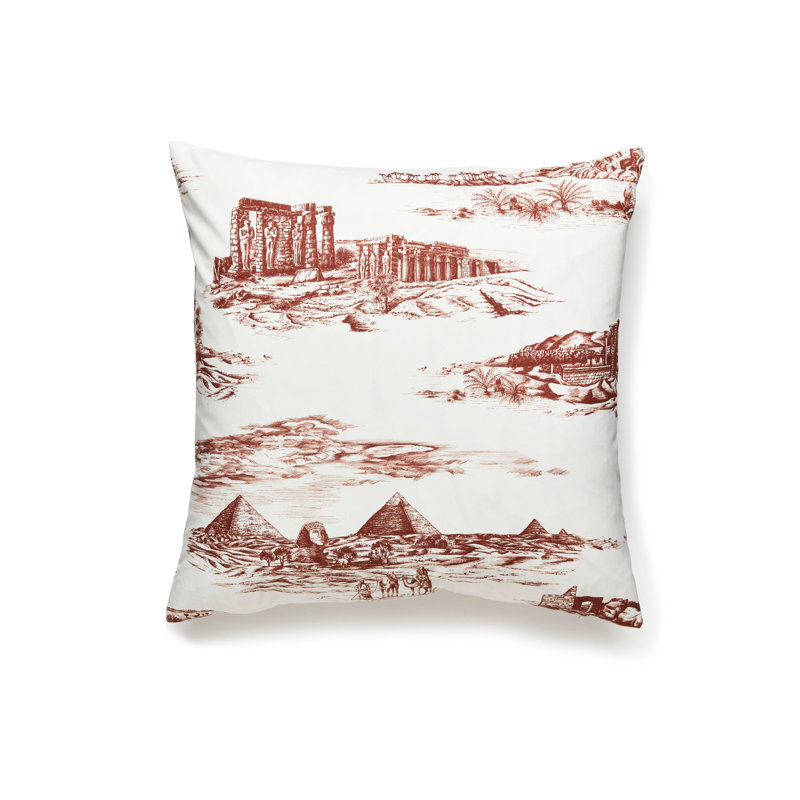 Coussin Sahara Cairo, Argile rouge