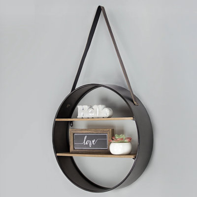 Kelson 2 Piece Circle Accent Shelf