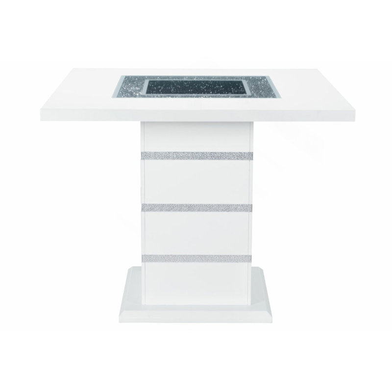 ARIYA WHITE BAR TABLE, White