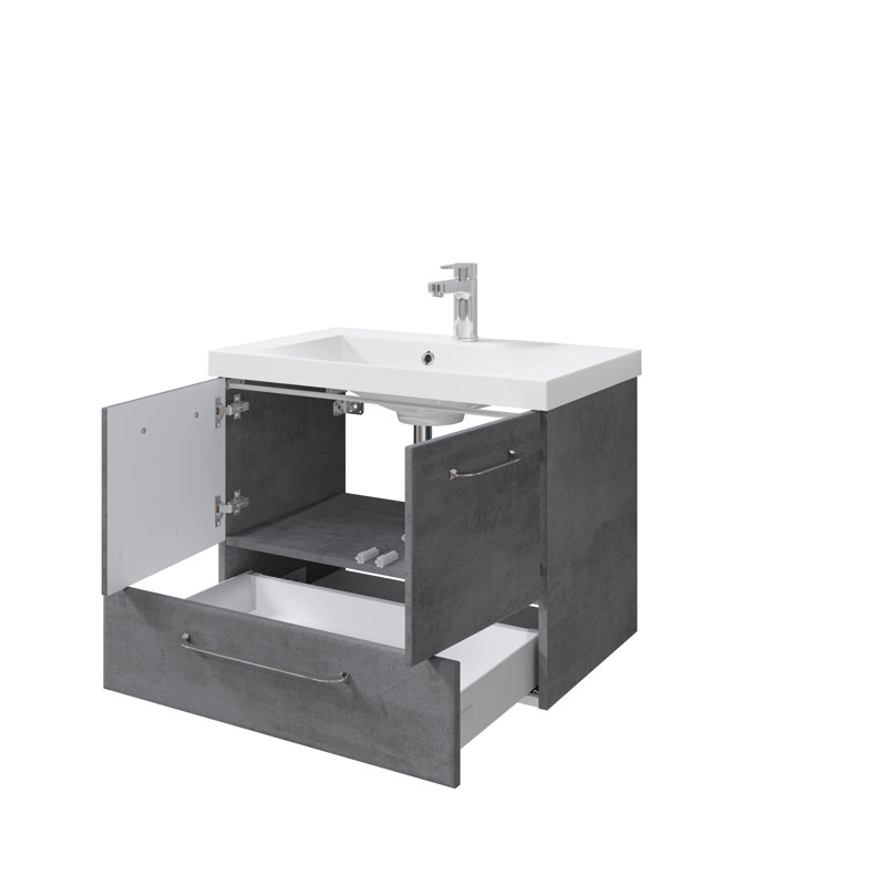 720mm Toilet & Basin Suite