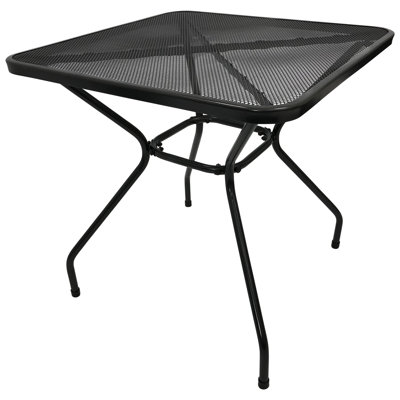 Betterton Square Metal Outdoor Bistro Table , 70cm cm W 70cm cm D