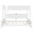 Bunk Bed with Storage Cabinets and USB Ports, Space-Saving Wood Bunk Bed-488380508-488380510
