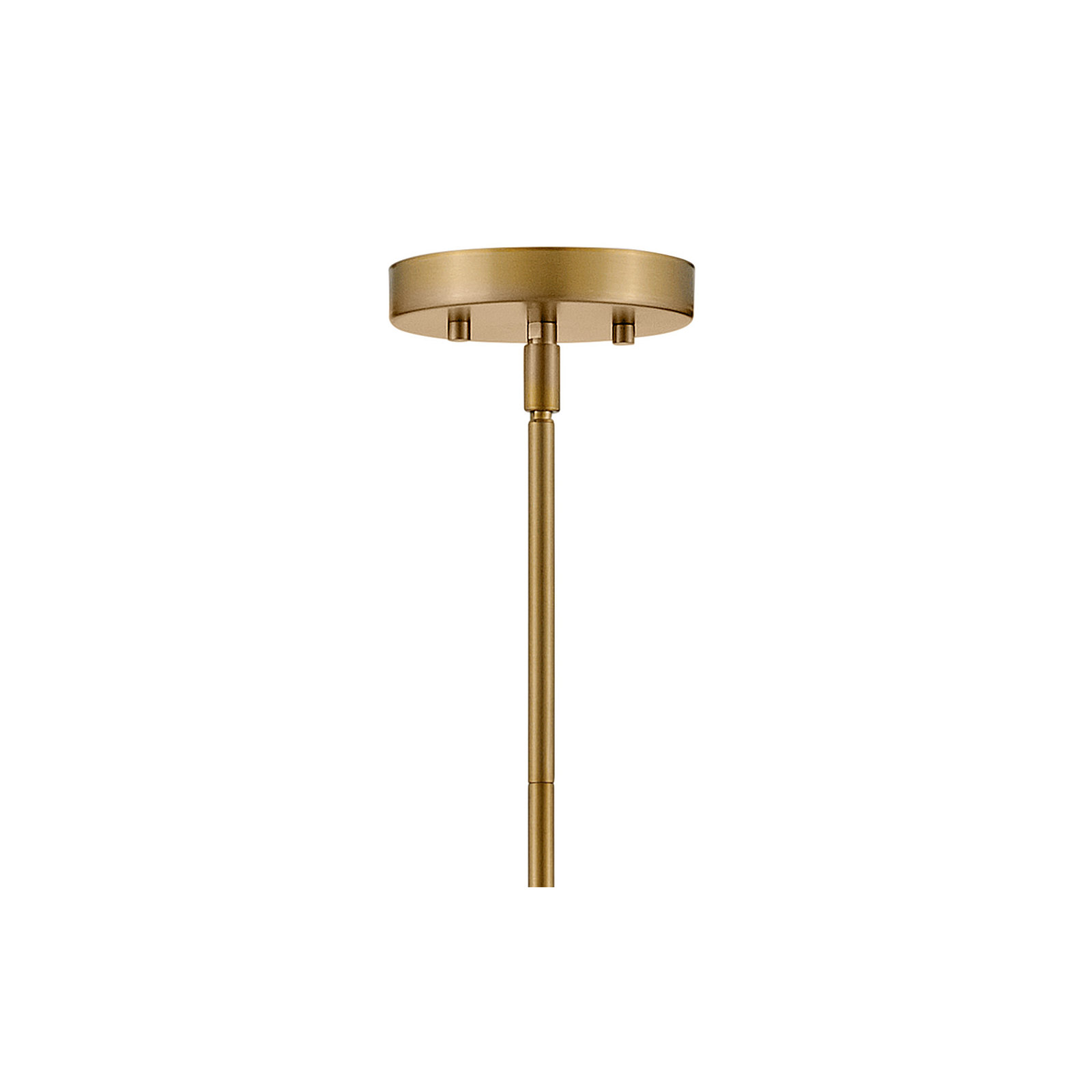 Christelle 5 - Light Dimmable Chandelier, Lacquered Brass