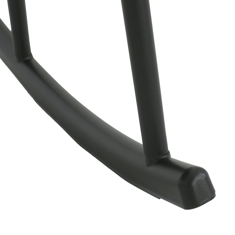 Ensemble de 2 chaises berçantes Gable, résistantes aux intempéries et durables pour un confort extérieur et un style moderne