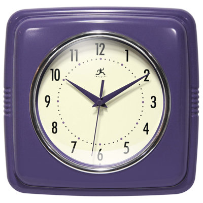 Orrwell Square Plastic Wall Clock