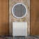 27.3'' Single Bathroom Vanity with Ceramic Top