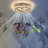 Gonick Ceiling Fan with LED Lights
