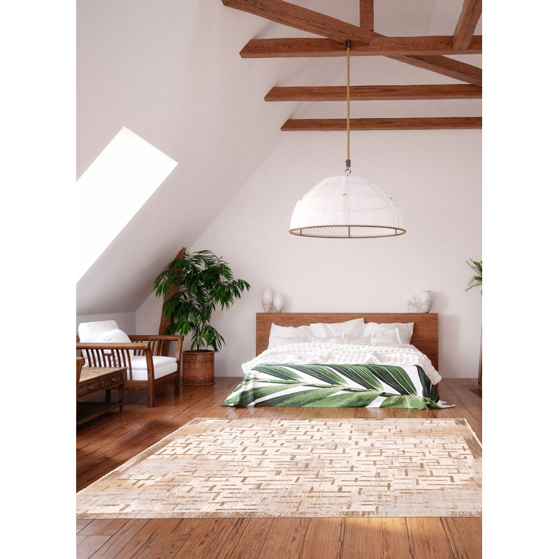 Tapis ivoire Legacy 7 pi 11 po x 10 pi 2 po