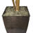 72'' Faux Fiddle Leaf Fig Tree in Metal Planter-86934552