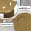 Joane Yellowish Brown High Gloss Coffee Table