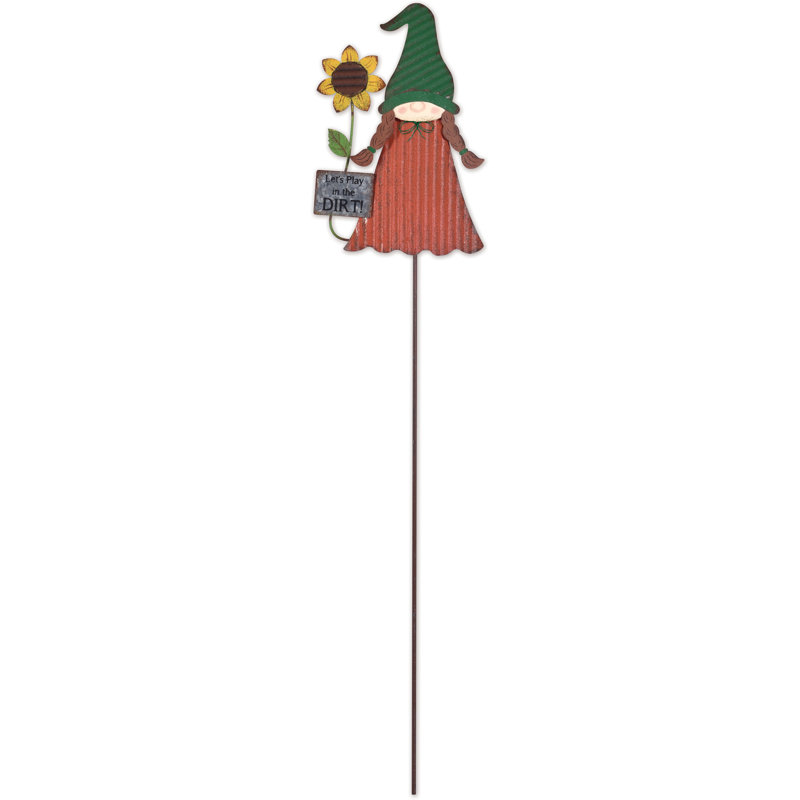 Piquet de jardin Kenton Gnome Girl Plant