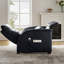 Fauteuil inclinable électrique en cuir véritable Myhaylo-99213478