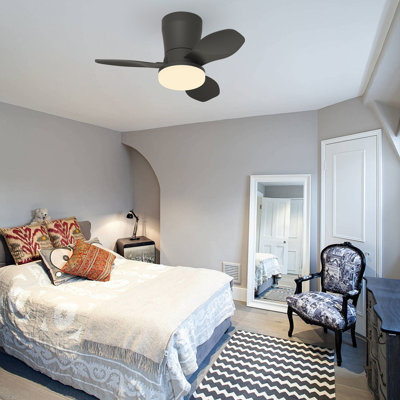 65cm Ceiling Fan with LED Lights