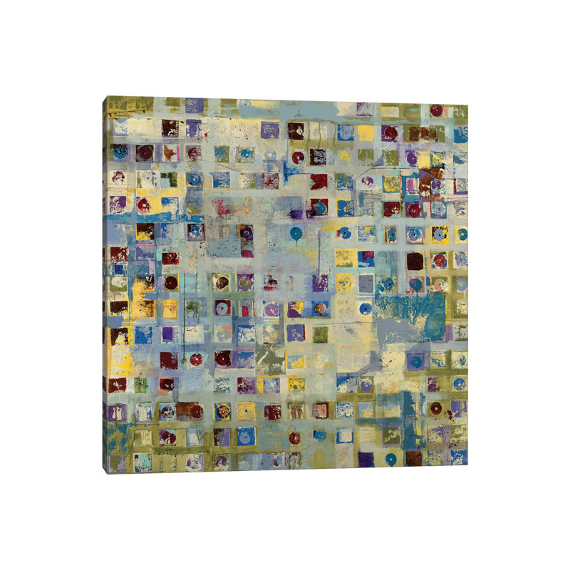 Gadabout by Jill Martin - Wrapped Canvas Painting, 30.48 cm H x 30.48 cm W