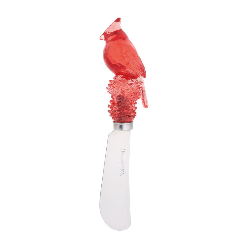 Cardinal Transparent Polyresin Cheese Spreader, S4