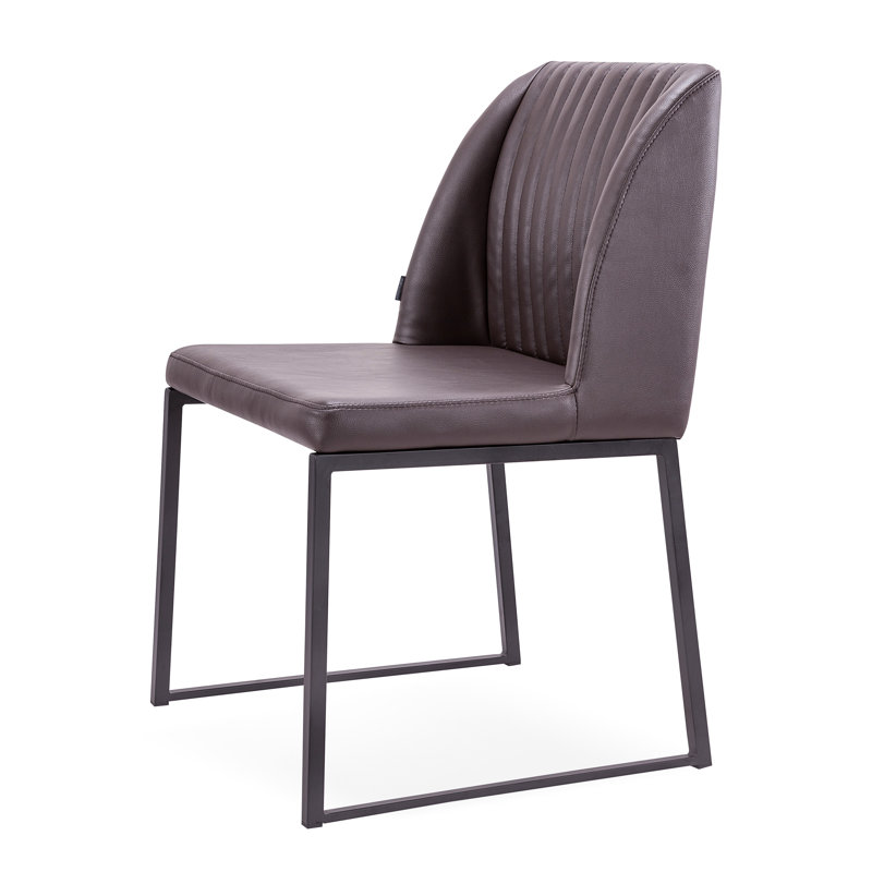 Chaise d'appoint Daphne, Brun / noir