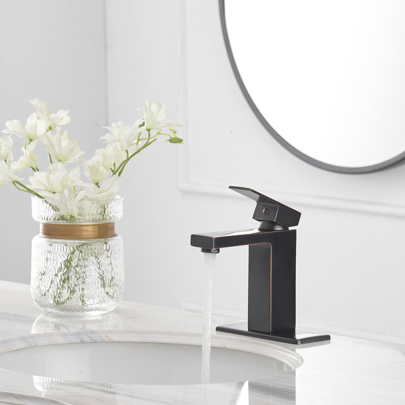 Robinet pour salle de bain à poignée simple Wiz, 46 cm H x 30 cm L