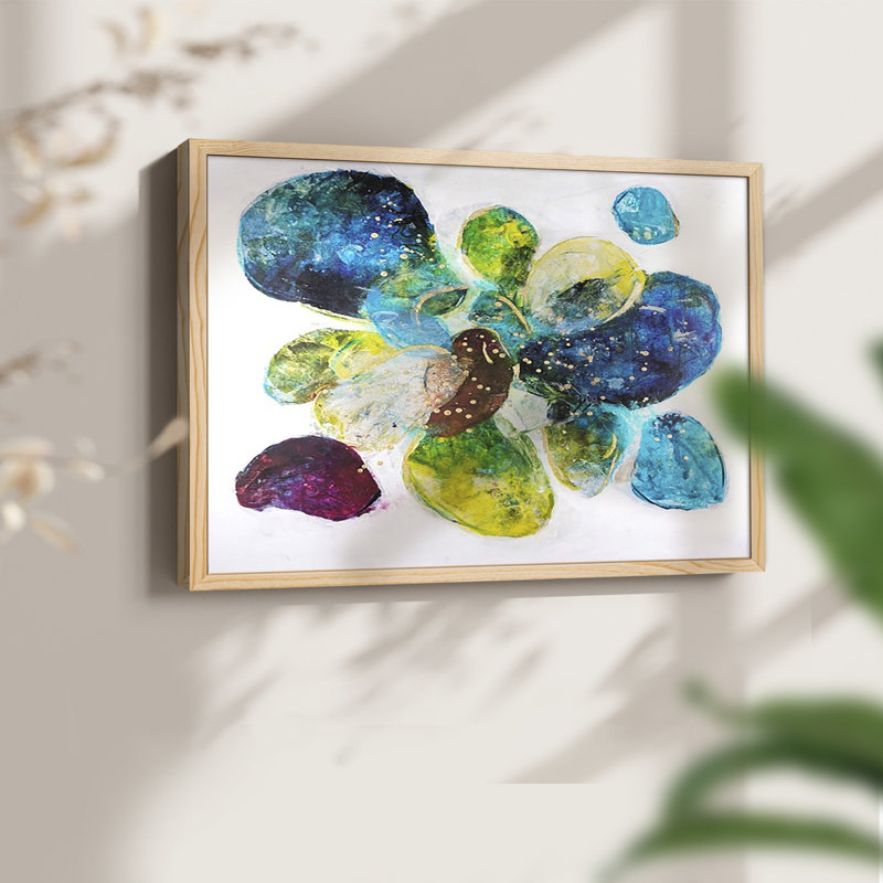 Interpretations I -Framed Print - Restickable
