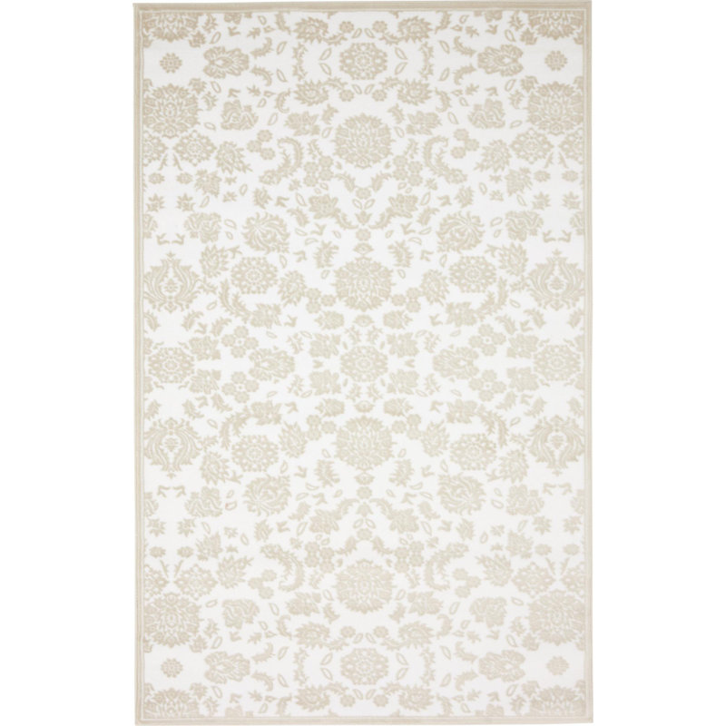 Dayah Floral Indoor Rug, Rectangle 5' x 8'