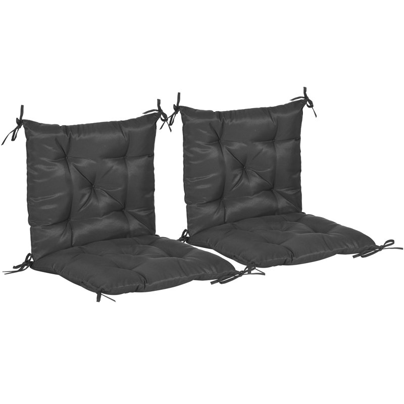 Coussin de dossier / siège d'extérieur, gris