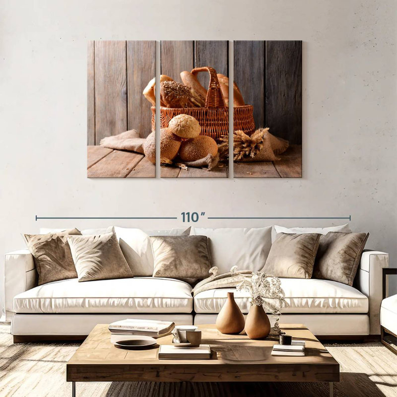 Yarlin Bread Picnic Time, 48" H x 74" W