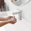 Single Handle Single Hole Low-Arc Bathroom Faucet-107439102