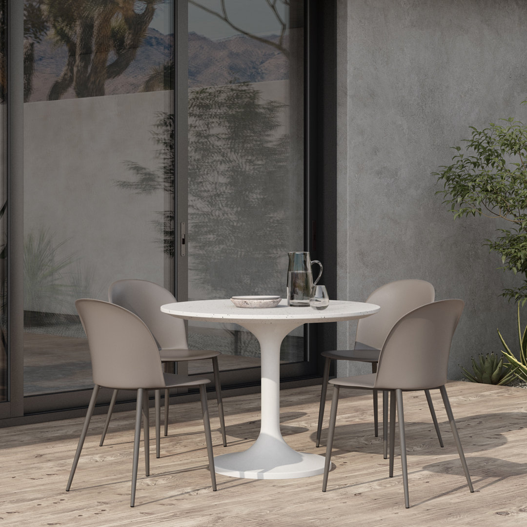 Lourdes 39.4'' Round Dining Table