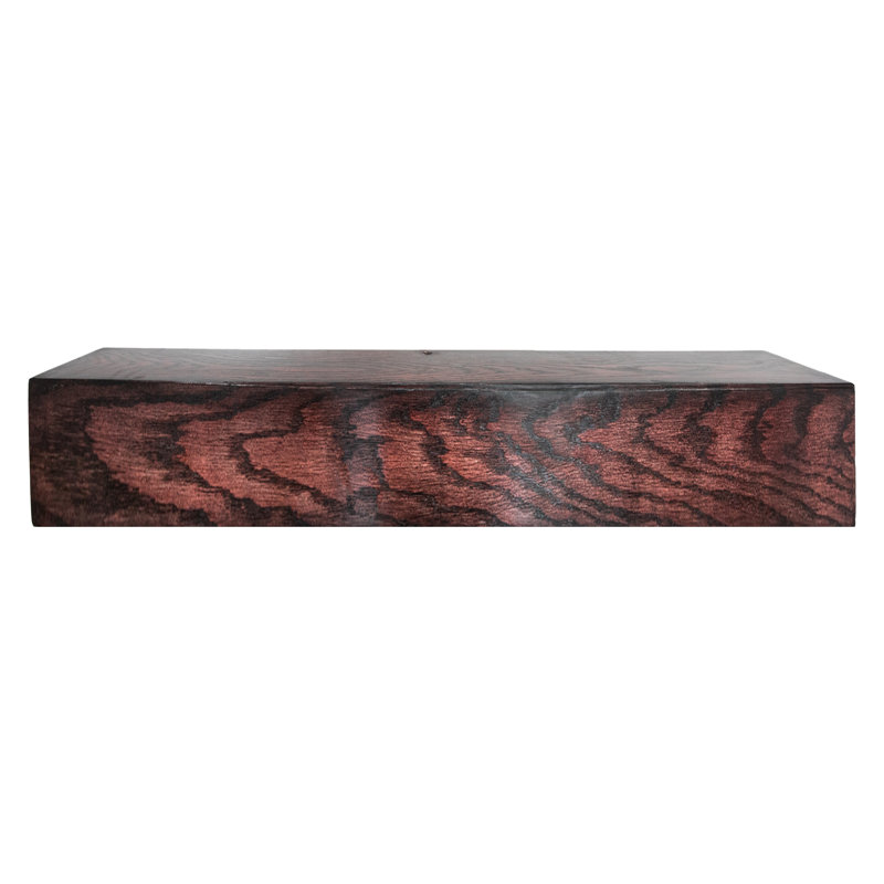 Tablette flottante 2 pièces Emerald Lee, H 6 po x l 22 po x P 6 po, Cerise noir