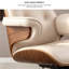 Chaise de bureau moderne en similicuir réglable-132936297