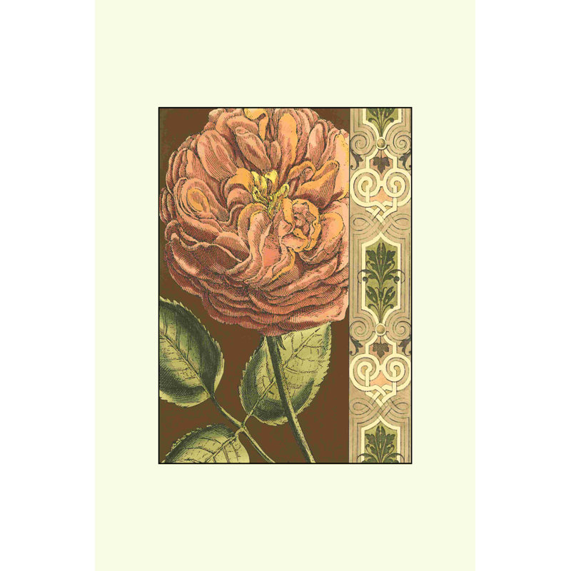 Petit nouveau floral IV (P), H 48 po x l 32 po