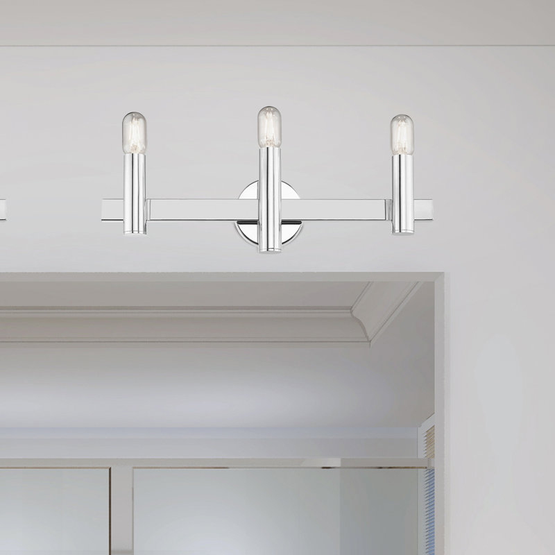 Annies 3 - Light Dimmable Vanity Light, Polished Chrome