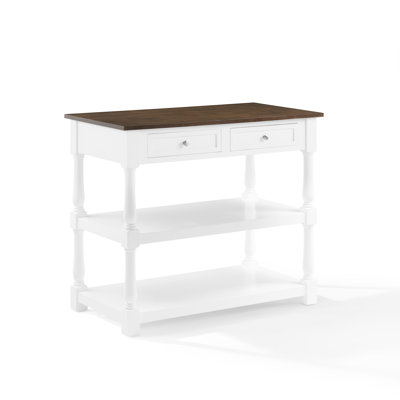 Asker Wood Kitchen Island