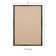Nannette Handmade Light Beige Berber with Black Faux Leather Border Area Rug