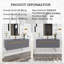 Meuble-lavabo simple 47,24 po avec surface solide Sianney-709106752-709106754-709106755
