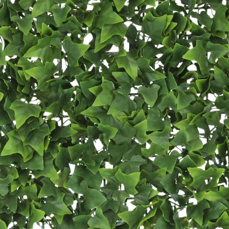 2 " H Faux Ivy Hedge, 6 Mats