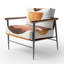 Chaise d'appoint Abstract Minimalisme - Fauteuil Earthtone Balance Forms II-566510142