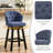 Aadhvika Upholstered BarStools with Solid Wood Frame-120341193-104100026
