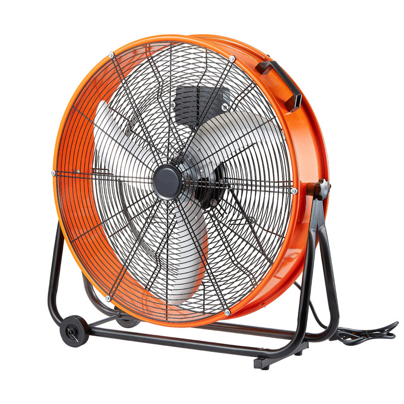 Minuterie tambour à grande vitesse industrielle pour entrepôt à 3 vitesses 24 pouces