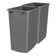 Rev-A-Shelf Polymer Replacement 27 qt. Trash Bin, 2 Pack