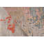 Laureno Hand Knotted Silk Abstract Area Rug in Blue-59748300