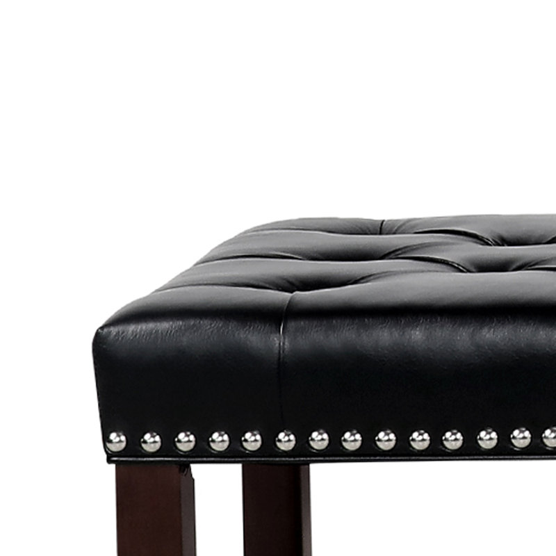 Banc de rangement Montisano, Noir